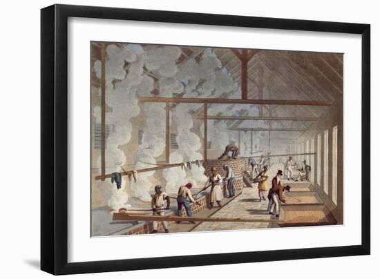 Rum Distillery in the West Indies,1823-William Collins-Framed Giclee Print