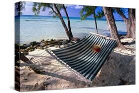 Rum Point Relaxation, Cayman Islands-George Oze-Stretched Canvas