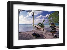 Rum Point View Grand Cayman Island-George Oze-Framed Photographic Print