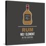 Rum-mip1980-Stretched Canvas