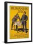 Rumania's Day', Poster Showing the Kaiser and the King of Romania Arguing While Examining a Map-null-Framed Giclee Print