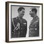 Rumanian Crown Prince Michael, Laughing with His Father King Carol II-John Phillips-Framed Premium Photographic Print