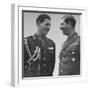 Rumanian Crown Prince Michael, Laughing with His Father King Carol II-John Phillips-Framed Premium Photographic Print