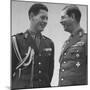 Rumanian Crown Prince Michael, Laughing with His Father King Carol II-John Phillips-Mounted Premium Photographic Print