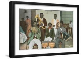 Rumba Band, Cuba-null-Framed Art Print