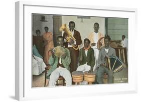 Rumba Band, Cuba-null-Framed Art Print