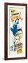 RUMBA, top: Margo, bottom l-r: Carole Lombard, George Raft on insert poster art, 1935.-null-Framed Premium Giclee Print