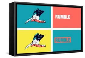 Rumble Annimo-null-Framed Stretched Canvas