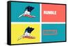 Rumble Annimo-null-Framed Stretched Canvas