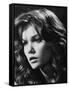 RUMBLE FISH, 1983 directed by FRANCIS FORD COPPOLA Diane Lane (b/w photo)-null-Framed Stretched Canvas