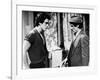 RUMBLE FISH, 1983 directed by FRANCIS FORD COPPOLA Matt Dillon and Dennis Hopper (b/w photo)-null-Framed Photo
