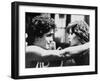 RUMBLE FISH, 1983 directed by FRANCIS FORD COPPOLA Matt Dillon and Diane Lane (b/w photo)-null-Framed Photo