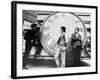 RUMBLE FISH, 1983 directed by FRANCIS FORD COPPOLA Matt Dillon and Mickey Rourke (b/w photo)-null-Framed Photo