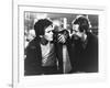 RUMBLE FISH, 1983 directed by FRANCIS FORD COPPOLA Matt Dillon and Mickey Rourke (b/w photo)-null-Framed Photo