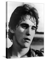 RUMBLE FISH, 1983 directed by FRANCIS FORD COPPOLA Matt Dillon (b/w photo)-null-Stretched Canvas