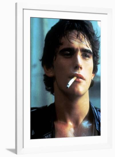 RUMBLE FISH, 1983 directed by FRANCIS FORD COPPOLA Matt Dillon (photo)-null-Framed Photo