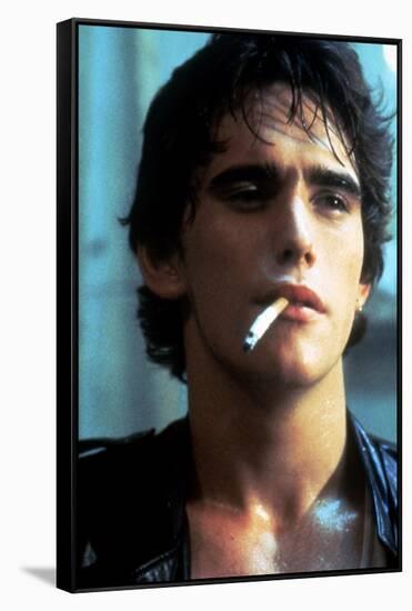 RUMBLE FISH, 1983 directed by FRANCIS FORD COPPOLA Matt Dillon (photo)-null-Framed Stretched Canvas