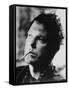 RUMBLE FISH, 1983 directed by FRANCIS FORD COPPOLA Mickey Rourke (b/w photo)-null-Framed Stretched Canvas