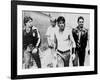 RUMBLE FISH, 1983 directed by FRANCIS FORD COPPOLA Nicolas Cage, Matt Dillon and Chris Penn (b/w ph-null-Framed Photo
