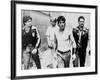 RUMBLE FISH, 1983 directed by FRANCIS FORD COPPOLA Nicolas Cage, Matt Dillon and Chris Penn (b/w ph-null-Framed Photo