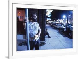 RUMBLE FISH, 1983 directed by FRANCIS FORD COPPOLA On the set, Francis Ford Coppola (photo)-null-Framed Photo