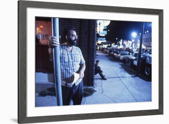 RUMBLE FISH, 1983 directed by FRANCIS FORD COPPOLA On the set, Francis Ford Coppola (photo)-null-Framed Photo
