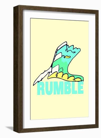 Rumble Sunny by Annimo-null-Framed Art Print