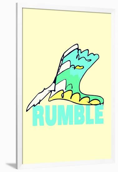 Rumble Sunny by Annimo-null-Framed Art Print