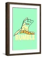 Rumble Young Man by Annimo-null-Framed Art Print