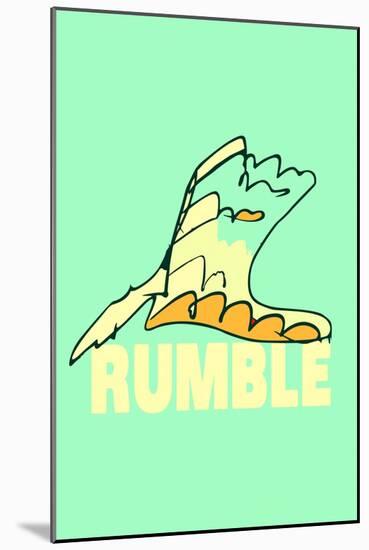 Rumble Young Man by Annimo-null-Mounted Art Print