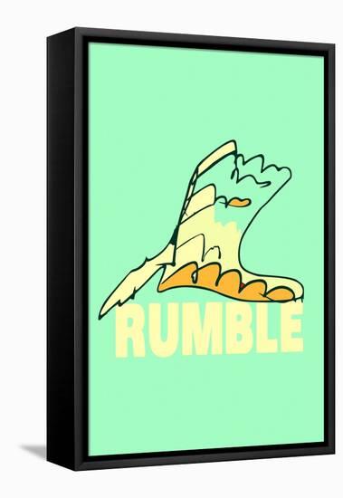 Rumble Young Man by Annimo-null-Framed Stretched Canvas