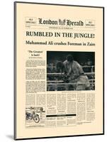 Rumbled In The Jungle!-The Vintage Collection-Mounted Art Print