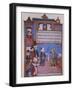 Rumi Offering his Belt to a Beggar, late 16th century-null-Framed Giclee Print