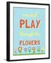 Run and Play-null-Framed Premium Giclee Print