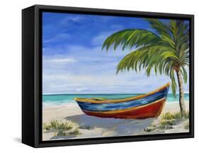 Run Ashore-Julie DeRice-Framed Stretched Canvas