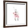 Run Bambi-Manuel Rebollo-Framed Art Print