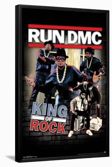 Run DMC - King Of Rock-Trends International-Framed Poster