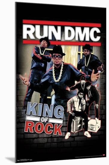 Run DMC - King Of Rock-Trends International-Mounted Poster