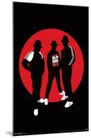 Run DMC - Minimalist Logo-Trends International-Mounted Poster