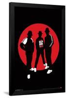 Run DMC - Minimalist Logo-Trends International-Framed Poster