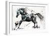 Run Free, 2018,-Penny Warden-Framed Giclee Print