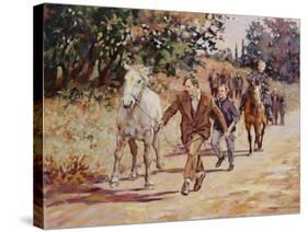 Run Him Again-Paul Gribble-Stretched Canvas