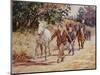 Run Him Again-Paul Gribble-Mounted Giclee Print