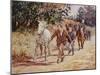 Run Him Again-Paul Gribble-Mounted Giclee Print