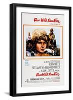 Run Wild, Run Free, from Left: Sylvia Syms, Mark Lester, John Mills, Fiona Fullerton, 1969-null-Framed Art Print