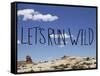 Run Wild-Leah Flores-Framed Stretched Canvas