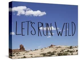 Run Wild-Leah Flores-Stretched Canvas