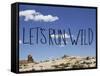 Run Wild-Leah Flores-Framed Stretched Canvas