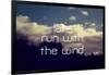 Run with the Wind-Vintage Skies-Framed Giclee Print