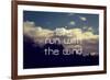 Run with the Wind-Vintage Skies-Framed Giclee Print